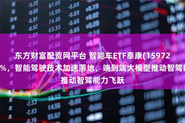 东方财富配资网平台 智能车ETF泰康(159720)涨超2%，智能驾驶技术加速落地，端到端大模型推动智驾能力飞跃